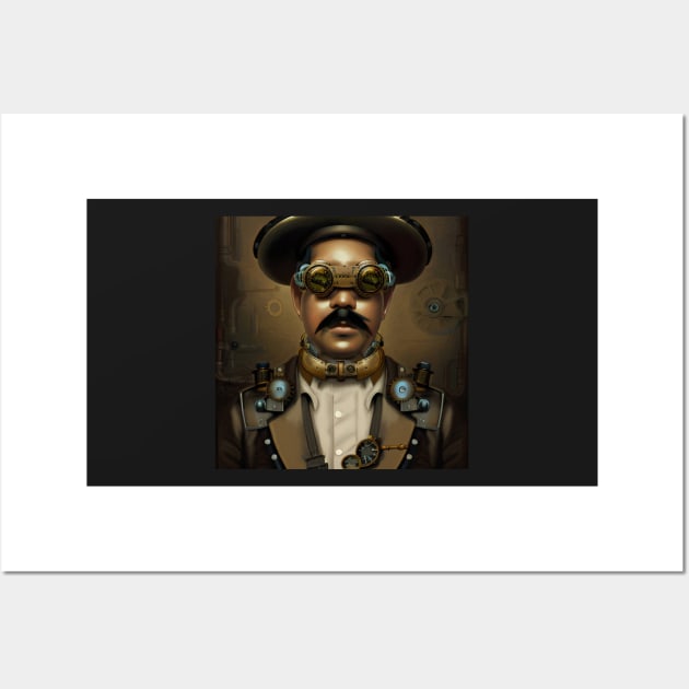 Pancho Villa Steampunk Wall Art by PaigeCompositor